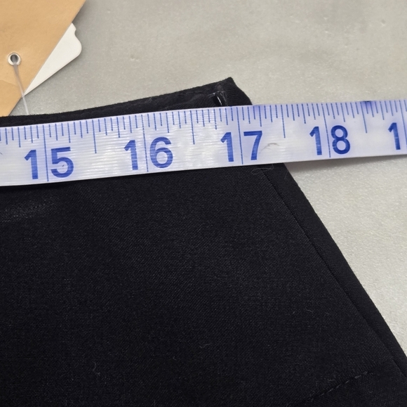 Tall Girl Box Pleat Long New Black Holiday Full NWT Skirt Plus Size 18 - Picture 5 of 8